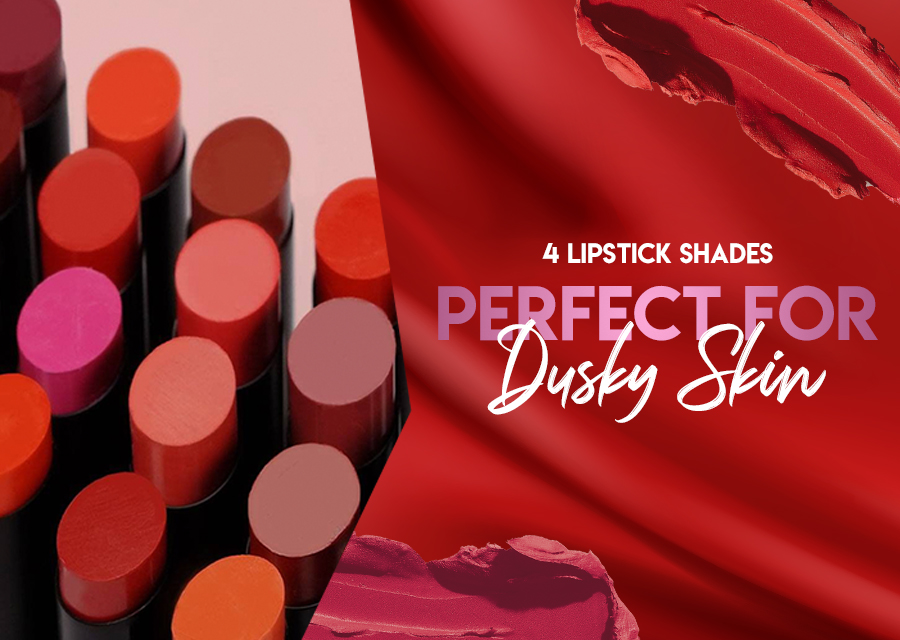 4 Lipstick Shades Perfect for Dusky Skin