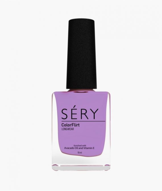 Color Flirt Nail Enamel – Lavender (Purple)