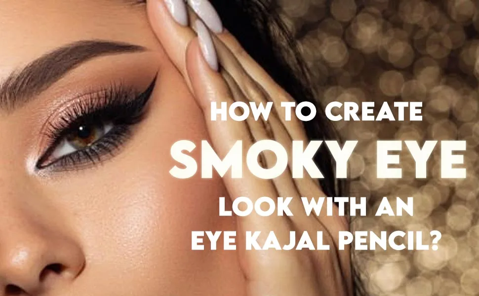 Smoky Eye Look With An Kajal Pencil