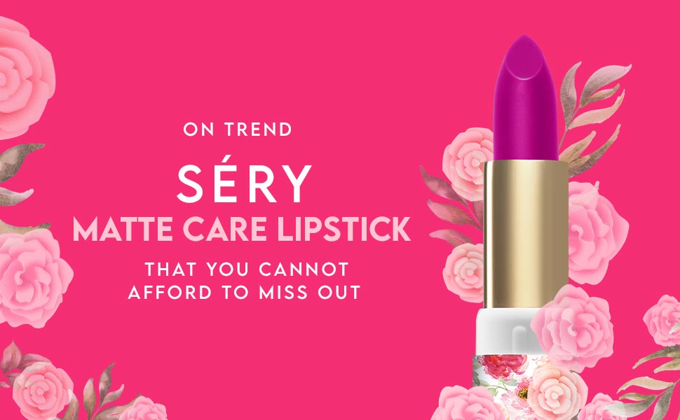 Trendy SERY Matte Care Lipstick that You Cannot Afford to Miss Out