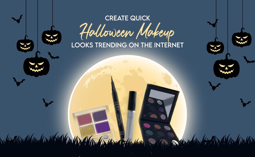 Create Quick Halloween Makeup Looks Trending on the Internet
