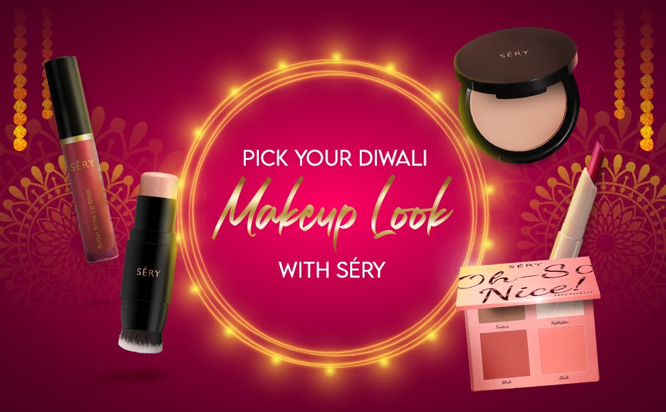 Glossy & Matte: Pick your Diwali Makeup Look with SÉRY