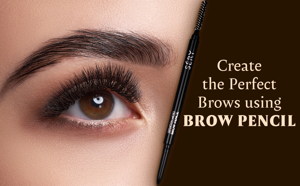 Face Shapes Using Brow Pencil